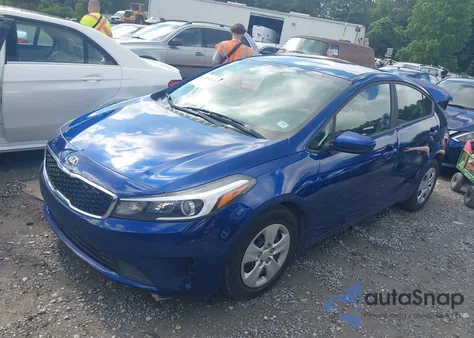 2018 Kia Forte Lx из США, поврежденный, VIN 3KPFK4A76JE280166